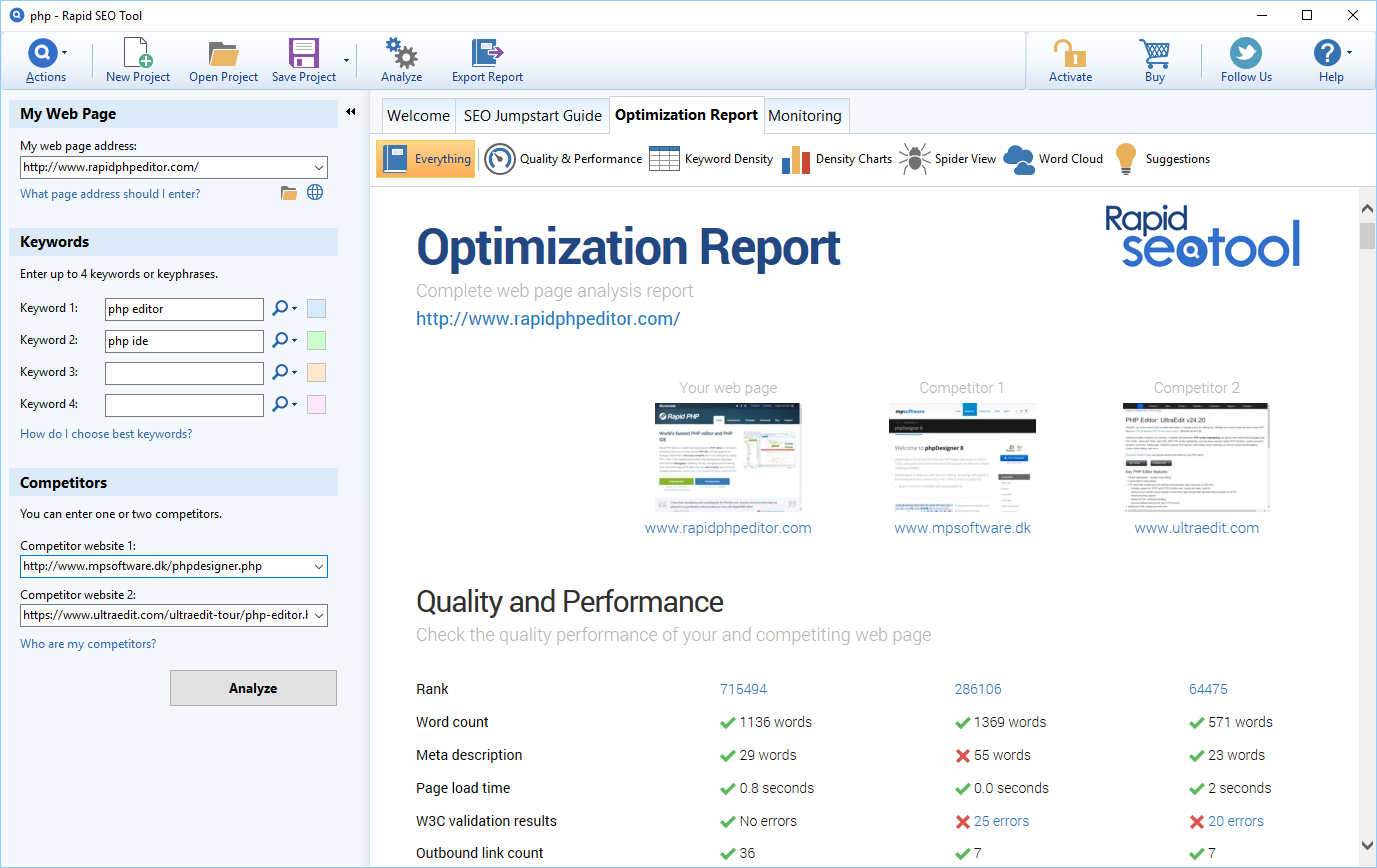 Rapid SEO Tool 2.11.0.22